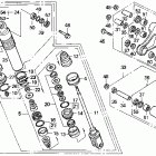 CR250R Rear shock absorber 92-93