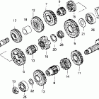 GL1500A Трансмиссия