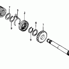 Z50R Кик стартер