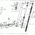 GL1500A Front fork (a / se)