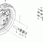 CB250 Rear wheel (1)
