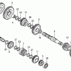XR100R Трансмиссия