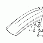 XR250L Переднее крыло