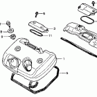 VT600CD Крышка головки цилиндров