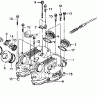 XR250L Крышка головки цилиндров