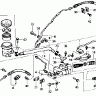 GL1500A Задний тормозной цилидр