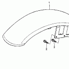 VT600CD Переднее крыло
