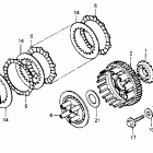 VT600CD Сцепление