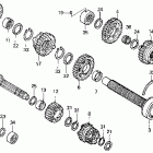 VFR750F Трансмиссия