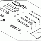 XR250L Инструмент