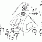 XR600R Топливный бак