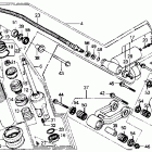 XR200R Rear shock absorber 90-91