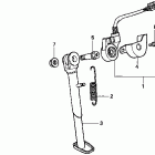 XR250L Подножка