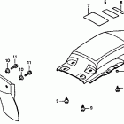 XR80R Заднее крыло