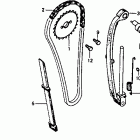 XR80R Цепь ГРМ