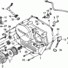XR250L Крышка картера правая
