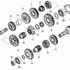 GL1500A Трансмиссия
