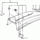 XR200R Заднее крыло