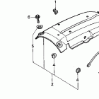 XR250L Заднее крыло