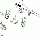 XR200R Shift drum 86-93