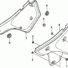 XR250L Боковая панель