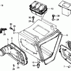 XR200R Air cleaner 86-93