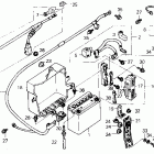 GL1500A Battery '90-'91 except i