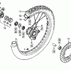 XR250L Переднее колесо