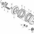 XR100R Сцепление