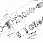 GL1500A Starting motor 90-91