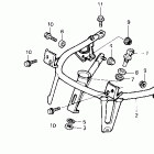 GL1500A Cowl stay 90-91