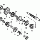 XR250L Трансмиссия