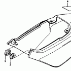 Z50R Rear cowl 88-93