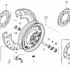 GL1500A Переднее колесо