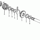 Z50R Кик стартер