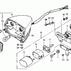VT600CD Фонарь задний
