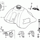 XR200R Топливный бак