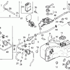 GL1500A Топливный бак