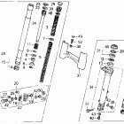 GL1500I Передняя вилка 1