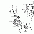 NT650 Camshaft holder