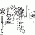 XR80R Карбюратор