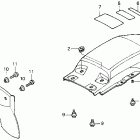 XR100R Заднее крыло