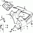 CBR600F Нижний обтекатель