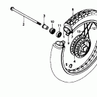 NS50F Переднее колесо
