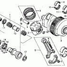 CBR1000F Коленвал