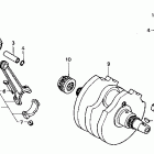 XL600V Коленвал