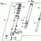 CBR1000F Передняя вилка