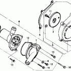 CBR600F Left rear cover