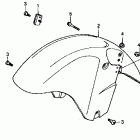 CBR1000F Переднее крыло