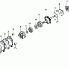 CR250R Water pump 90-91